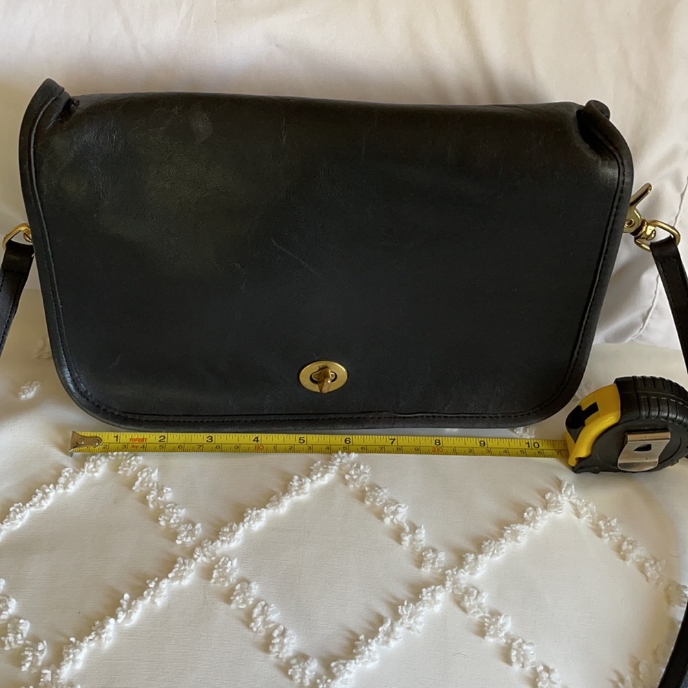 Vintage Leather Coach Bag